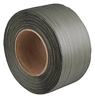 Стрічка пакувальна поліпропіленова 12х0,6 / 2500м (сіра)