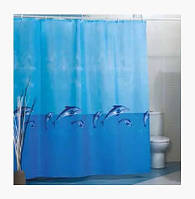 Тканевая шторка для ванной комнаты "Whale" тканевая Miranda (Миранда), размер 180х200 см., Турция