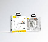 Навушники з мікрофоном Aspor A213- білий, фото 2