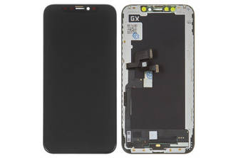 Дисплей для iPhone XS модуль у зборі (екран та сенсор), чорний, OLED, OEM Hard, GX NEW
