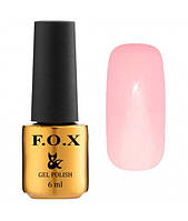 Гель-лак F.O.X gel-polish gold French 726 молочно-бежевий з рожевим 6 мл