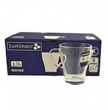 Набір скляних кружок для капучино Luminarc Mahak 280 мл 6 шт (N3076), фото 2