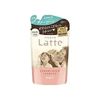 Востаонавливающий шампунь Kracie Me&Me Latte Damage Repair Shampoo 360 ml (сменный блок)