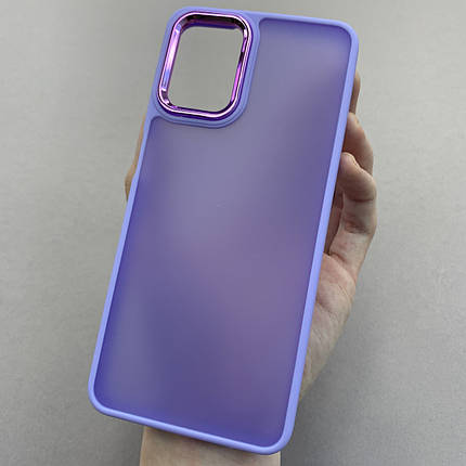 Чохол для Samsung Galaxy A12 матовий з глянцем чохол на телефон самсунг а12 бузковий q6y, фото 1