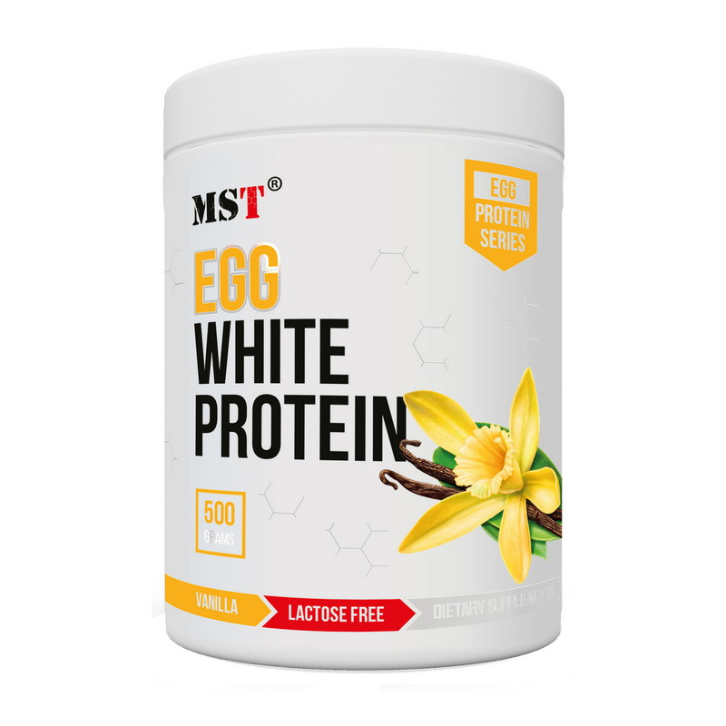 Яєчний протеїн MST Egg White Protein (500 г, ваніль)