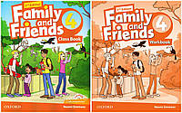 Family and friends 4 (2-edition) Комплект (Підручник + Зошит)