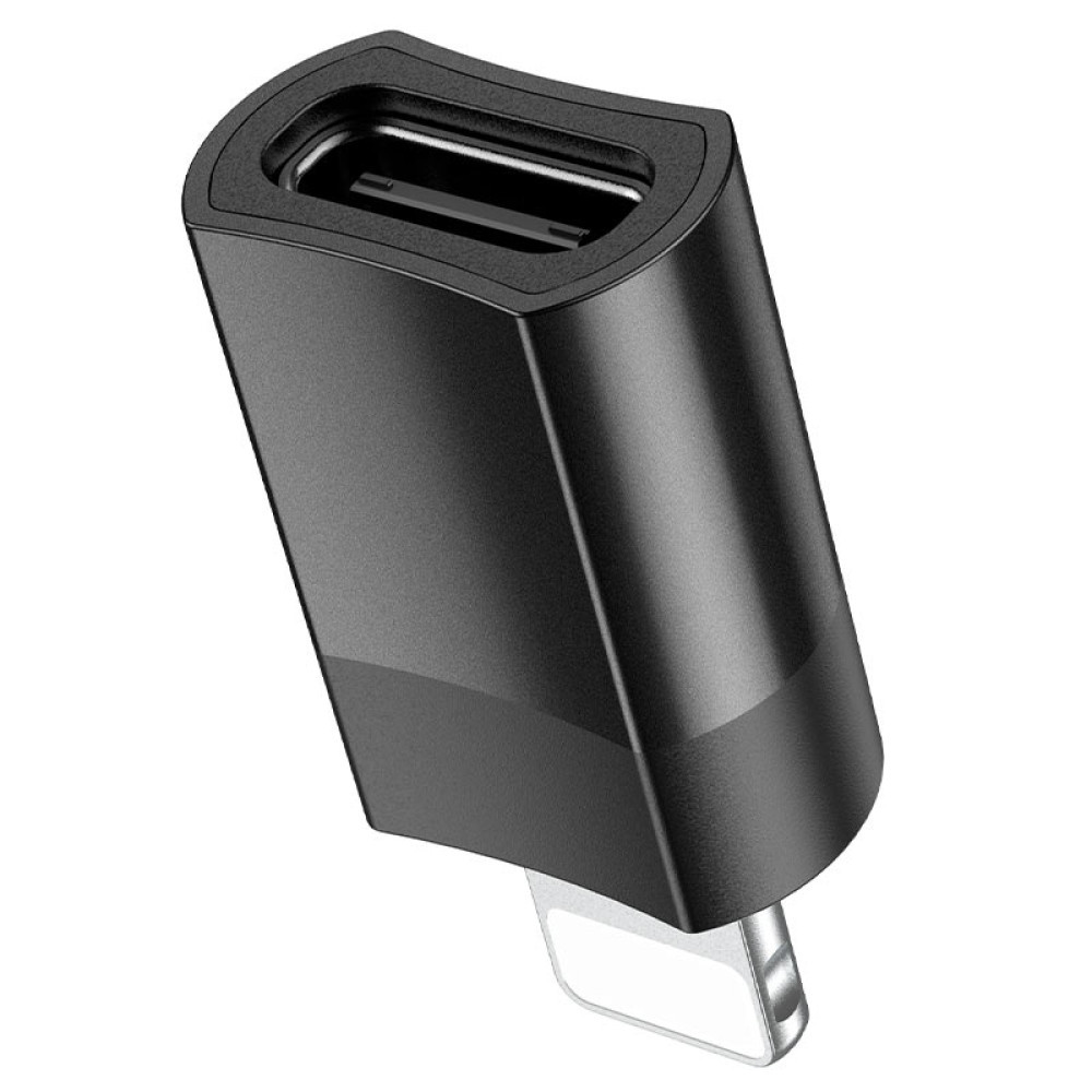 Адаптер Hoco UA17 Lightning male to Type-C female USB2.0