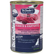 Dr.Clauder's Selected Meat Venison & Potato Оленіна та Картопля, вологий корм для собак, 400 гр