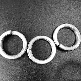 DIN 127B Шайба пружинна цинк