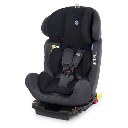 Автокрісло дитяче EL CAMINO ME 1041 BRAVO ISOFIX Авто крісло універсальне для немовляти від 0 до 12 років Чорний, фото 1