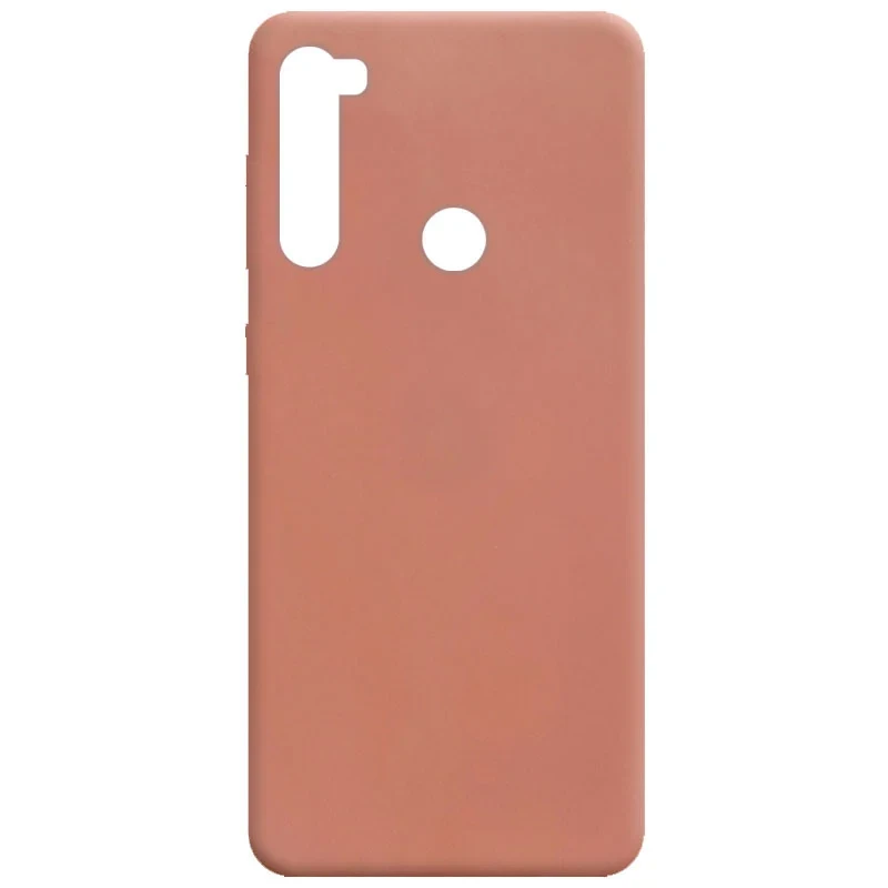 Силіконовий чохол Candy для Xiaomi Redmi Note 8T, Rose Gold
