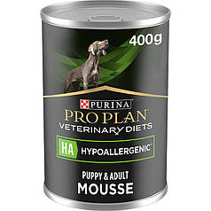 Purina Pro Plan Veterinary Diets HA Hypoallergenic Canine Вологий корм для собак різного віку 400г