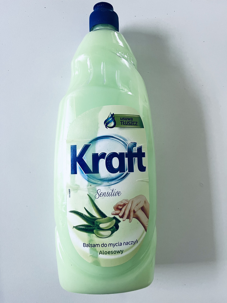 Засіб для миття посуду Kraft Sensitive ( алоє), 850 мл