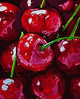 Картина за номерами фрукти Соковита черешня 40 х 50 см Artissimo PN4935 натюрморт dom-kazka