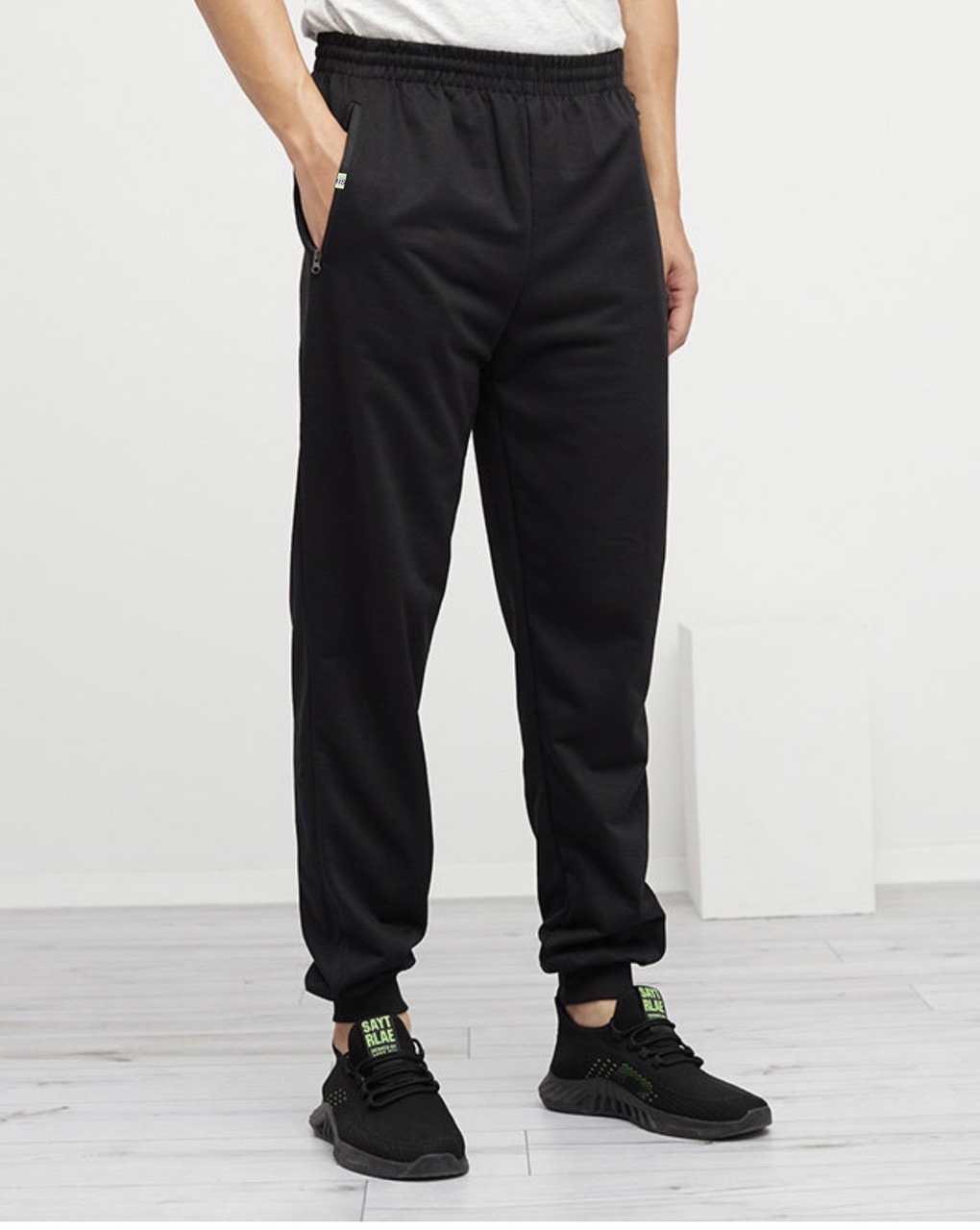 Штани трикотаж Розмір: 48-56 Зрістовка: (6шт) різні кольори, фото 1