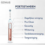 Зубна щітка Oral-B GENIUS 10000 Dragonfly Rose Gold 014471, фото 7