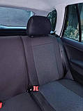 Чохли салону Skoda Fabia (5J) роздільна спинка 2007-2014 р (авточохли Шкода Фабія 2), фото 6