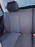 Чохли салону Skoda Fabia (5J) роздільна спинка 2007-2014 р (авточохли Шкода Фабія 2), фото 5