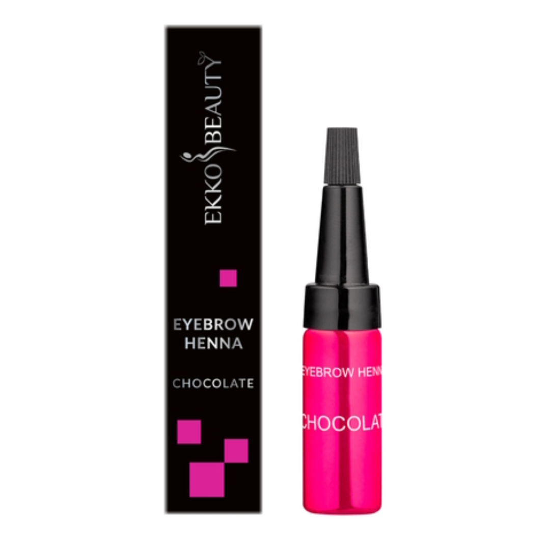 Хна EKKOBEAUTY для брів (Chocolate), 5 мл
