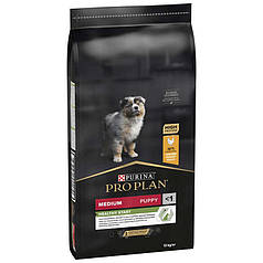 Purina Pro Plan Puppy Medium Chicken Сухий корм для цуценят собак середніх порід з куркою 12кг