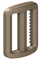 Двощілинна пряжка 25 мм з поліаміду AMM Sb025 койот піщаний (07.99.028.03.62)