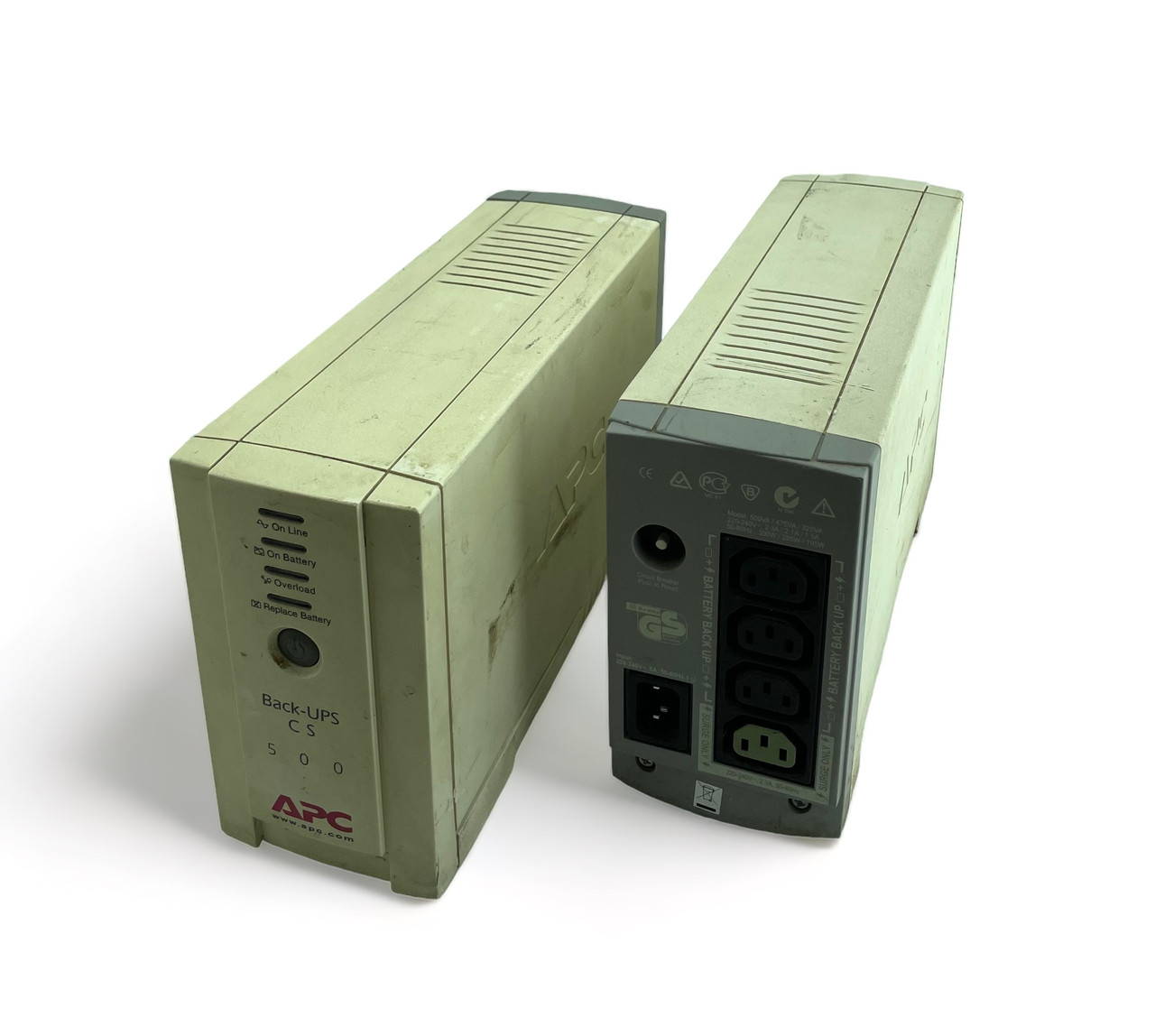 ДБЖ APC Back-UPS CS 500VA (BK500EI) + НОВА АКБ, фото 1