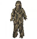 Маскувальний костюм Кікімора GHILLIE MIL-TEC ANTI FIRE WOODLAND 11961820-M/L, фото 3