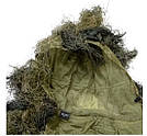 Маскувальний костюм Кікімора GHILLIE MIL-TEC ANTI FIRE WOODLAND 11961820-M/L, фото 6