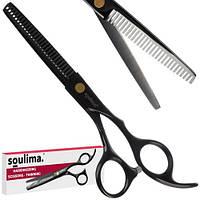Ножиці перукарські філіровочні, ножиці філірувальні, філіровочні ножиці Soulima