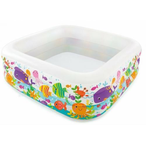Басейн Intex 57471 Акваріум 159 см x 159 см х 50 см