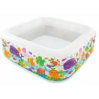 Басейн Intex 57471 Акваріум 159 см x 159 см х 50 см