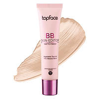 TopFace BB крем для лица "Skin Editor BB Matte Finish Beauty Balm" PT462 30 мл №1 бежевый светлый