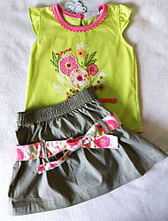 Комплект для дівчинки, спідниця та футболка 86, 92, 98 размер ТН-8