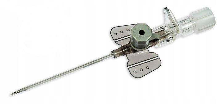 Внутрішньовенна канюля з ін'єкційним портом Вазофікс розмір G 16 (1.7х50 мм, сірий)