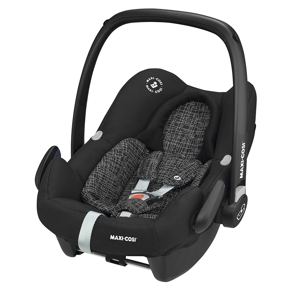Автокрісло MAXI-COSI Rock i-Size 0+ до 15 міс, Black Grid