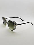 Сонцезахисні окуляри жіночі 18071 C5 зелені, фото 2