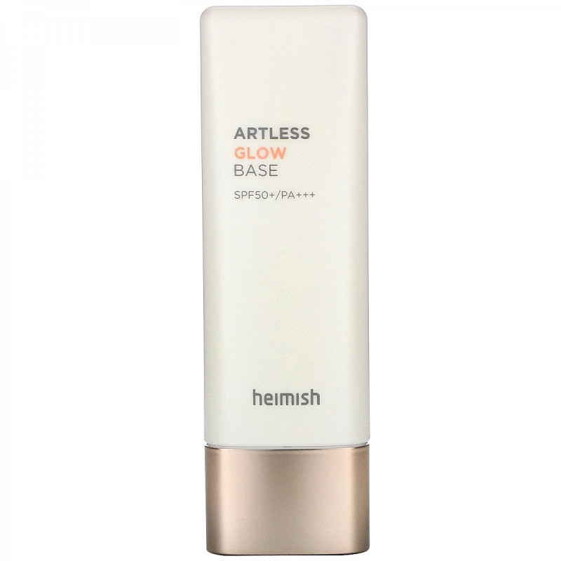 Сонцезахисна база під макіяж з ефектом сяйва та розгладжування Heimish Artless Glow Base SPF50+ PA+++ 40 мл