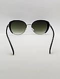Сонцезахисні окуляри жіночі 18071 C5 зелені, фото 3