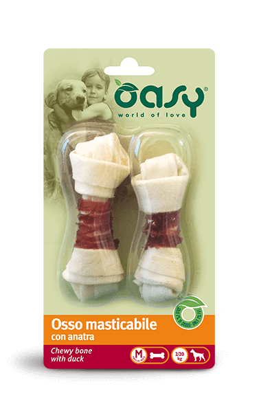 OASY DOG Chewy Bone качка -M- (2 pcs), фото 1