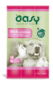 OASY DOG Stick Лосось (3x12 )