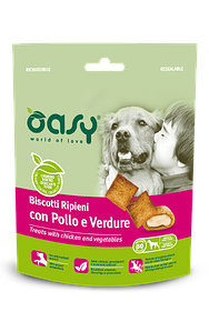 OASY DOG TREATS Курка та овочі