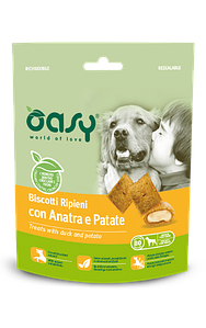 OASY DOG TREATS Качка та картопля