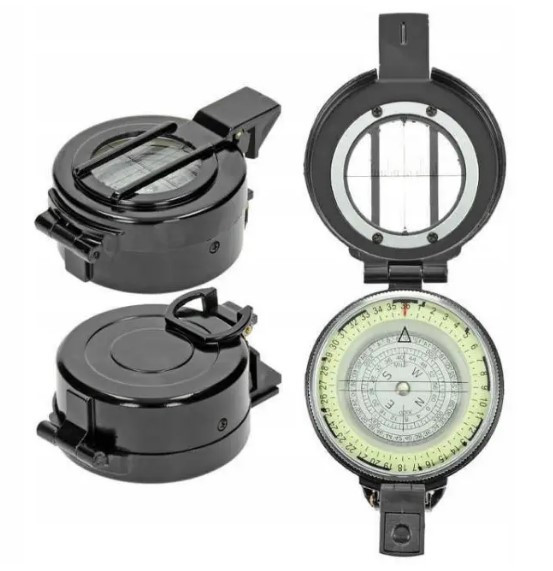Компас BRITISH METAL LENSATIC COMPASS Mil Tec Британський вінтаж (15791000).PeremogaUA