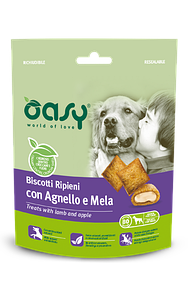 OASY DOG TREATS Ягня та яблуко