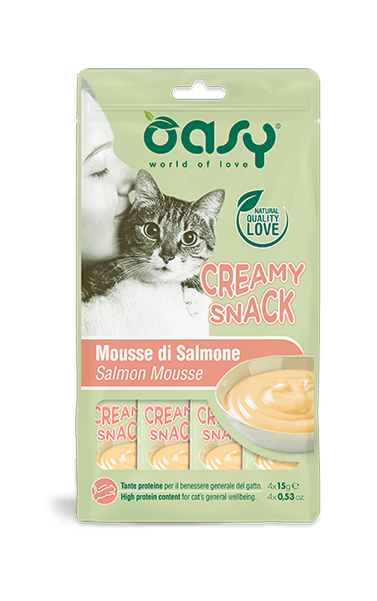 OASY CAT Сreamy Лосось (4X15)