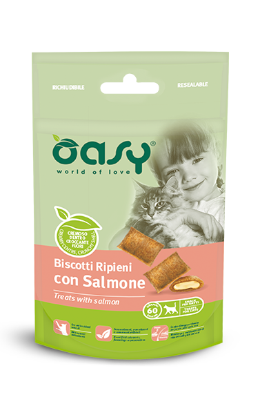 OASY CAT TREATS Лосось