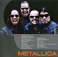 METALLICA, MP3, 2 CD