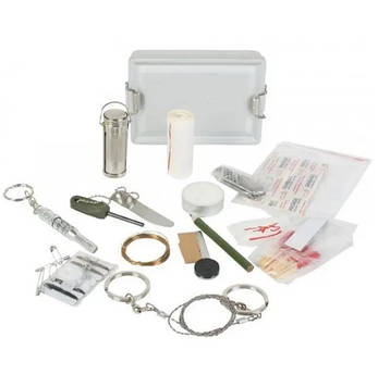 Набір для виживання Mil Tec SURVIVAL KIT ALU BOX (16027100).PeremogaUA