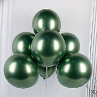 Латексные шары Avocado Green 5 дюймов хром 100 шт