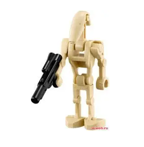 Лего фігурка Зоряні війни/Star Wars — лего мініфігурка Бойовий дроїд B1